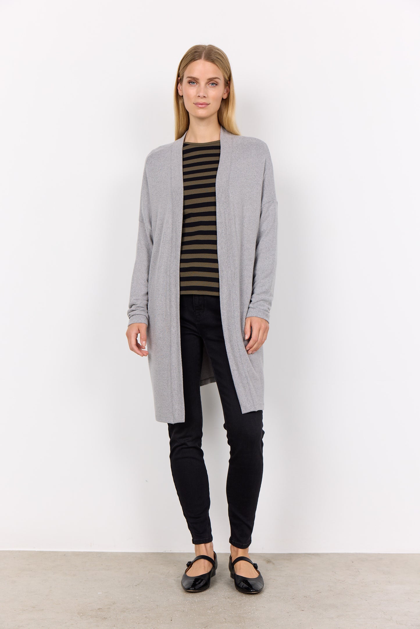 Grey Soyaconcept Biara Cardigan