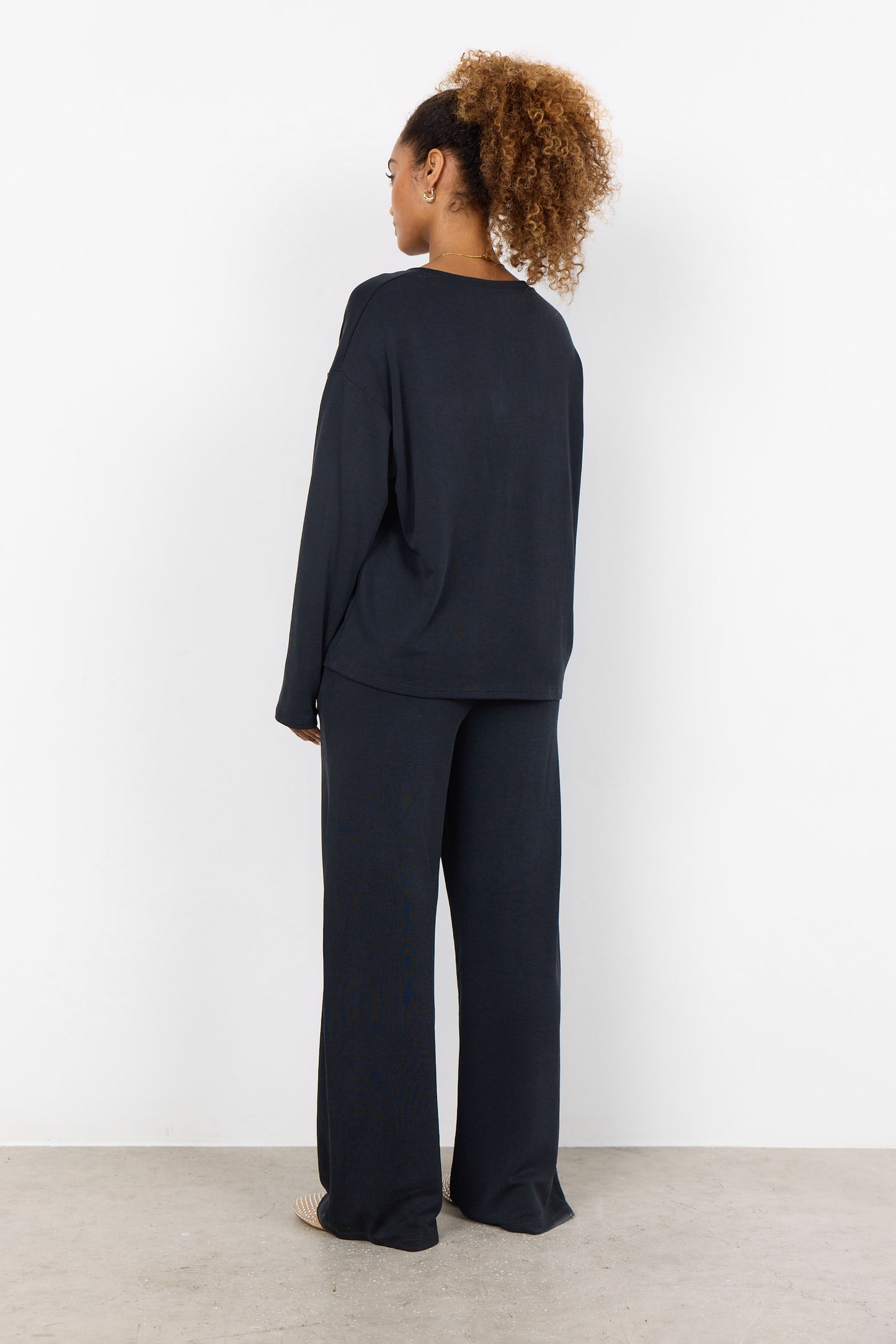 Grey Soyaconcept Felucca Bottoms/Trousers/Joggers