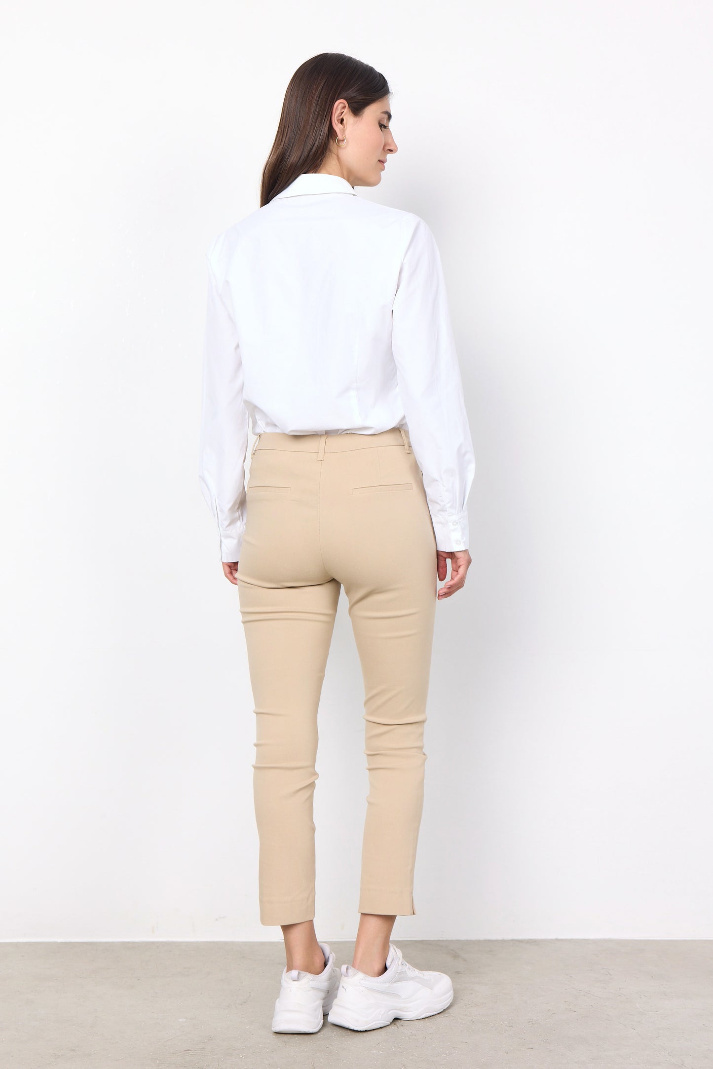 Soyaconcept LILLY Beige Stretch Trouser