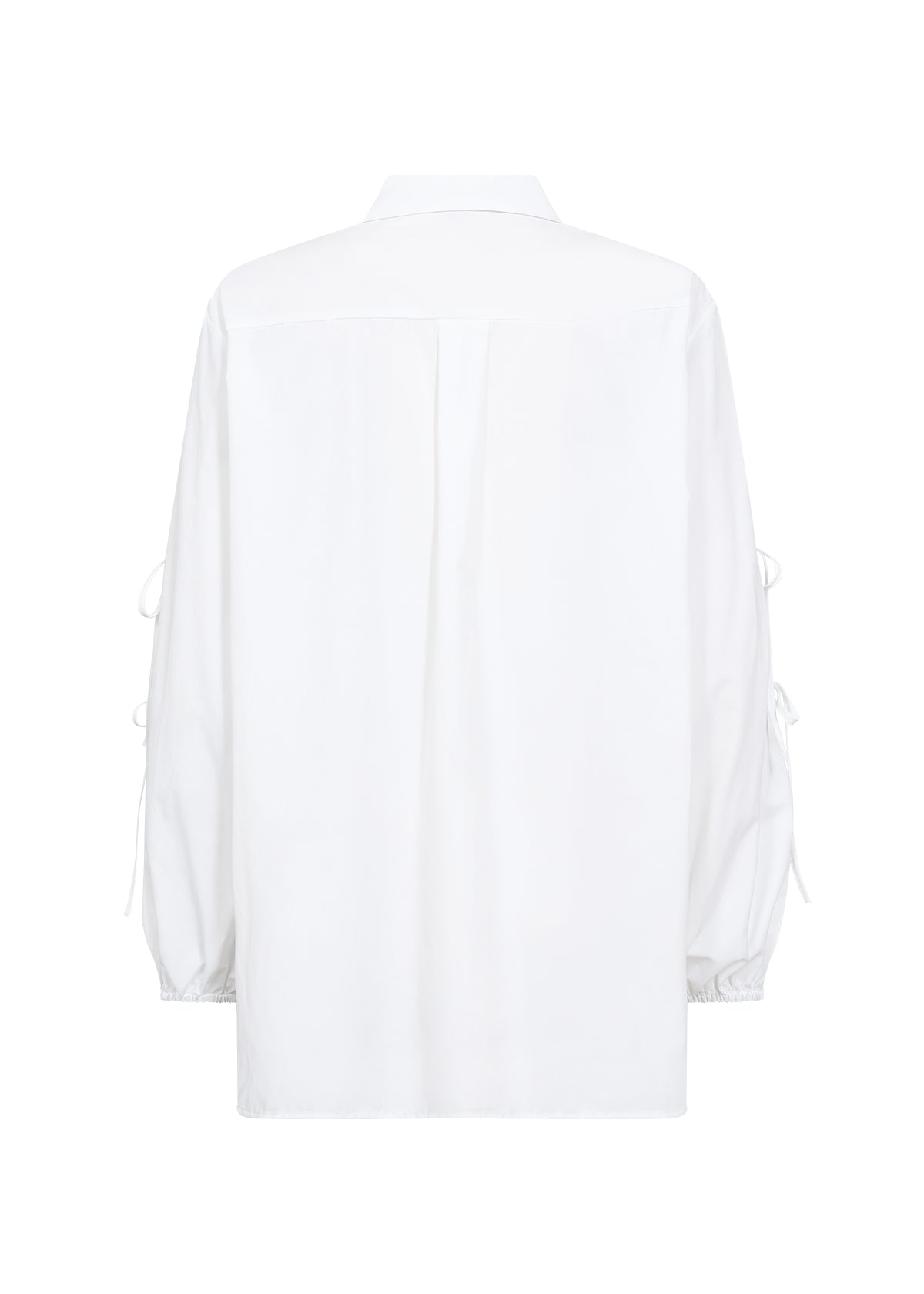 Soyaconcept Netti White Tie Sleeve Shirt