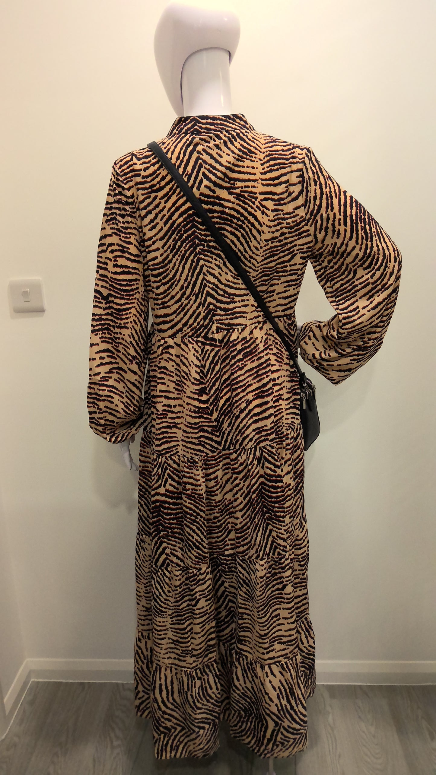 CARA Animal Print Maxi Dress