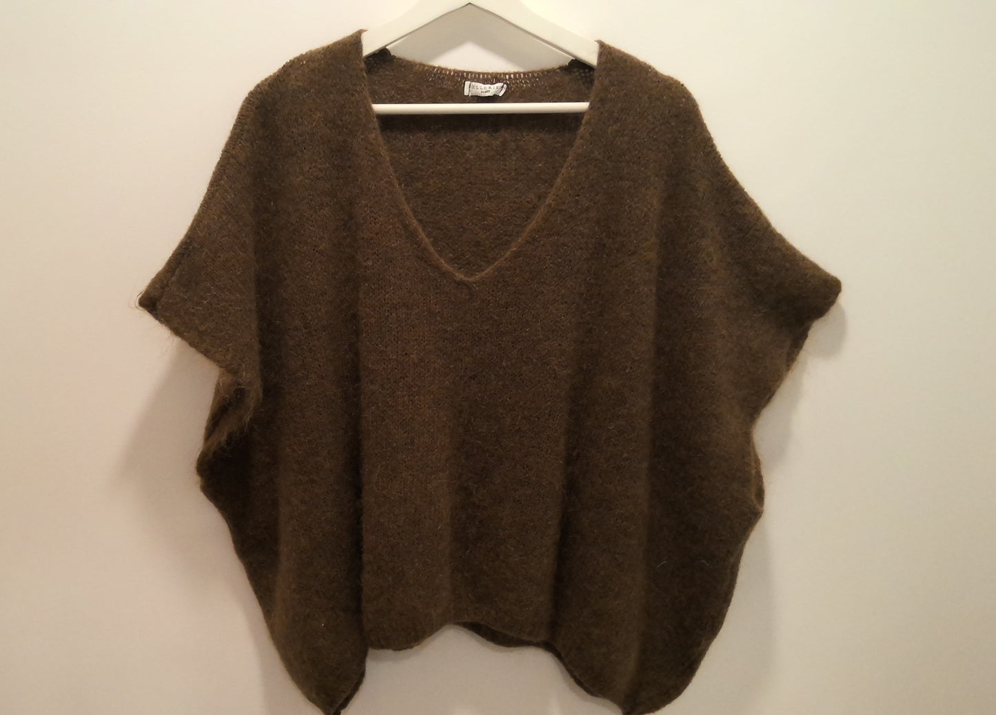 ELLA Forest Green Mohair Mix Tanktop