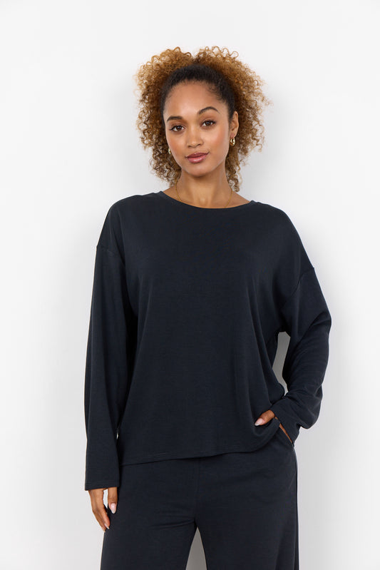 Grey Soyaconcept Felucca Long Sleeve Top