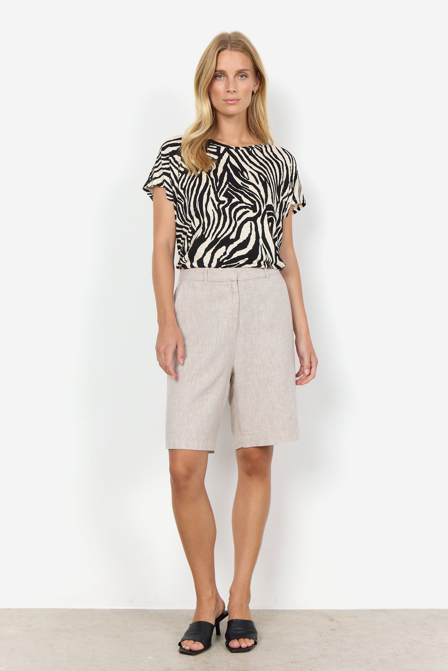 Soyaconcept MARICA Zebra Print T-Shirt