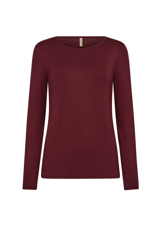 Soyaconcept MARICA Long Sleeved Plum Top