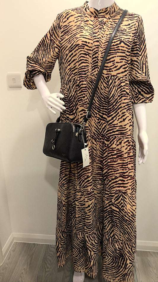 CARA Animal Print Maxi Dress